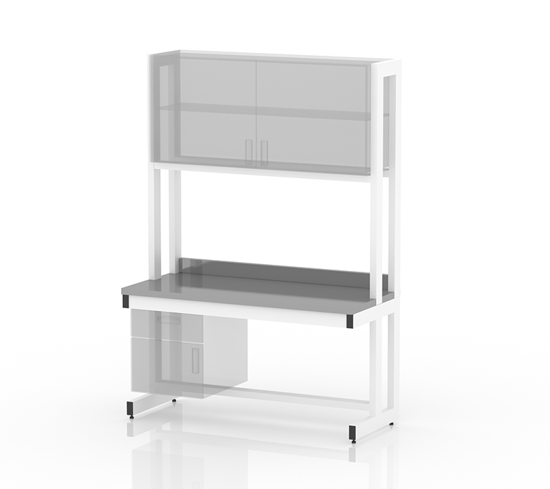 Mesa Estructural con Gabinetes Vitrina EMBS